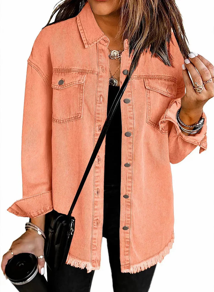 KATJA | Veste en jean classique pour tous les jours