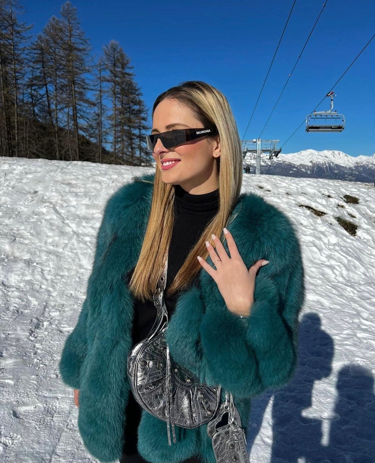 Hela - Manteau long en renard