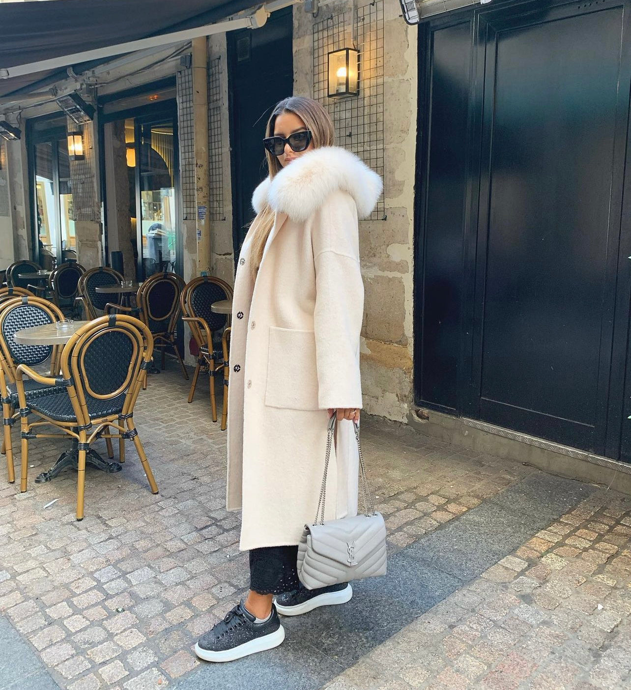 Hela - Manteau long en cachemire