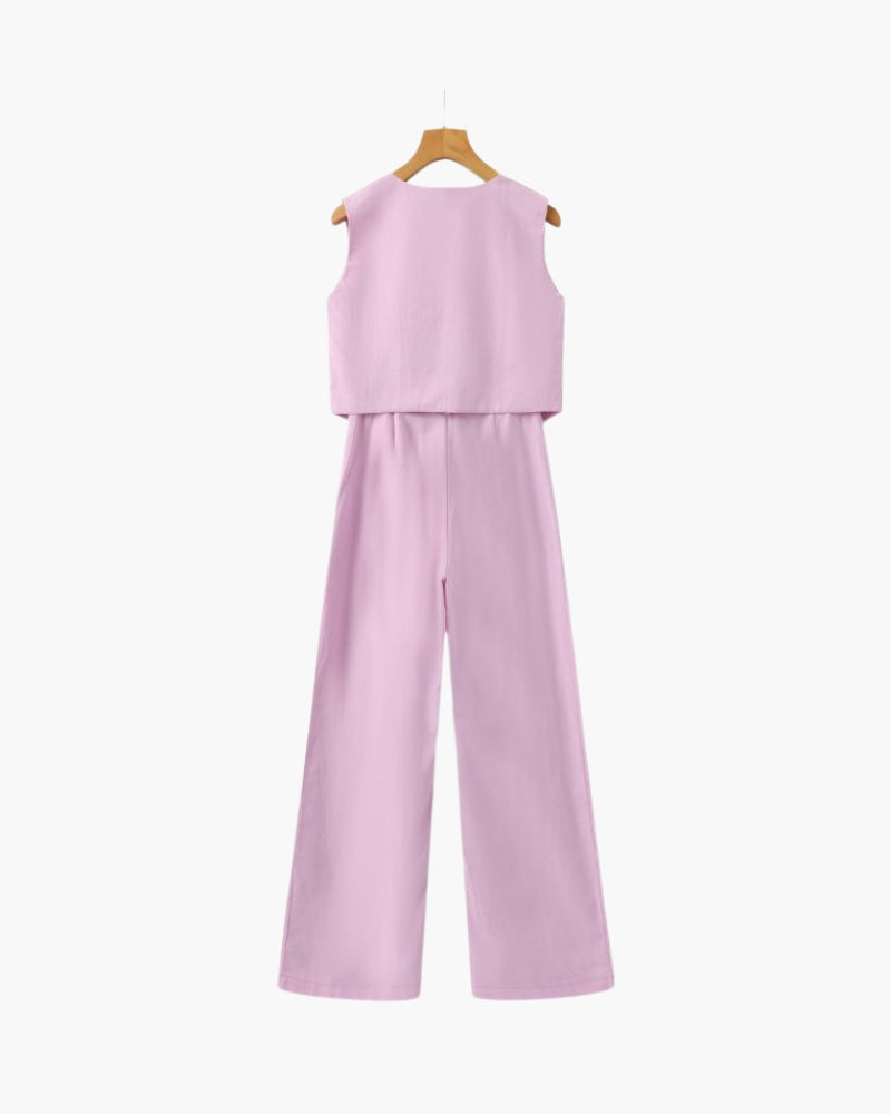Sophie - Classy Lady - Ensemble deux pièces en lin