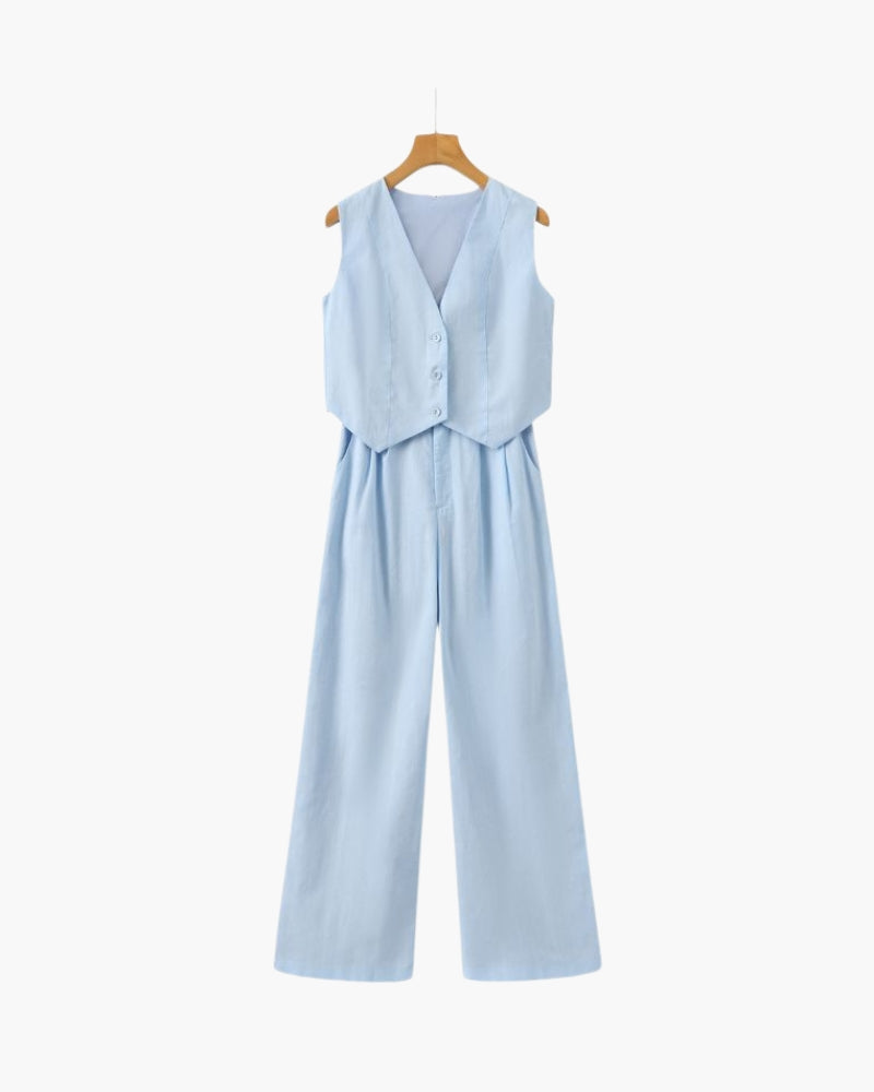 Sophie - Classy Lady - Ensemble deux pièces en lin
