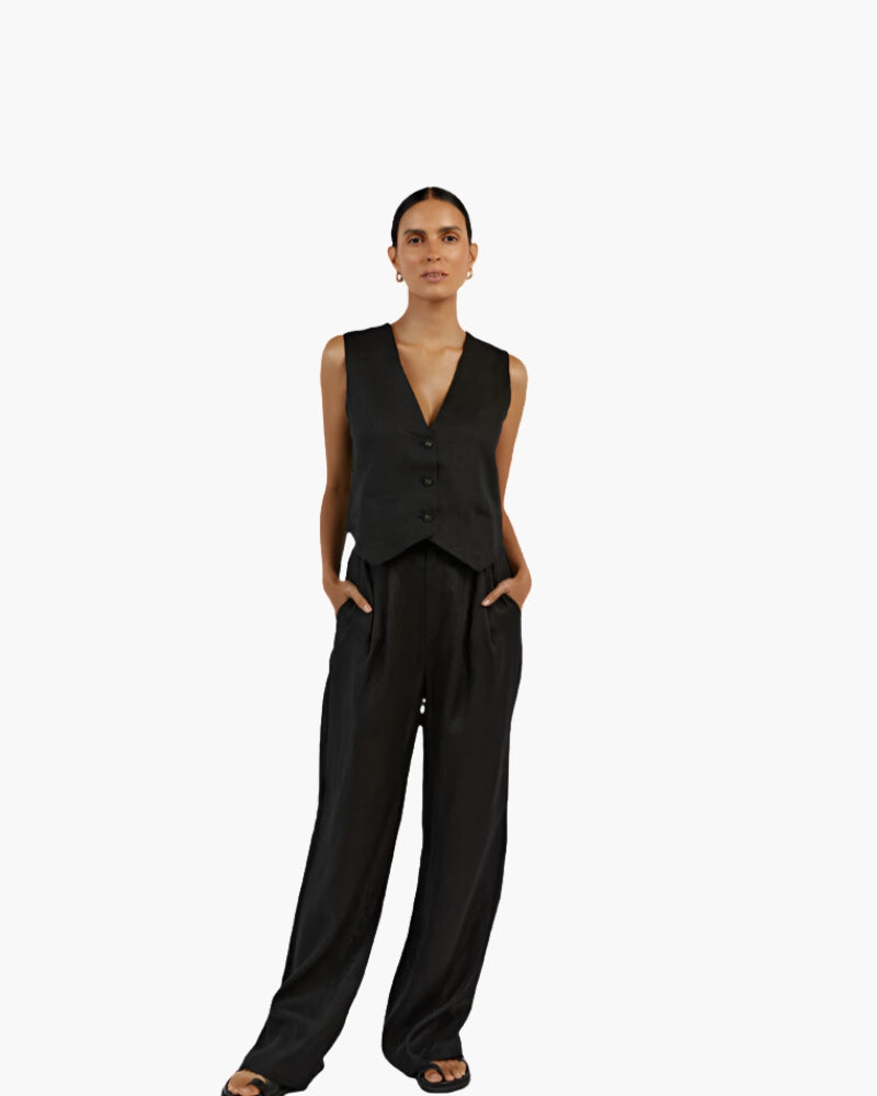 Sophie - Classy Lady - Ensemble deux pièces en lin