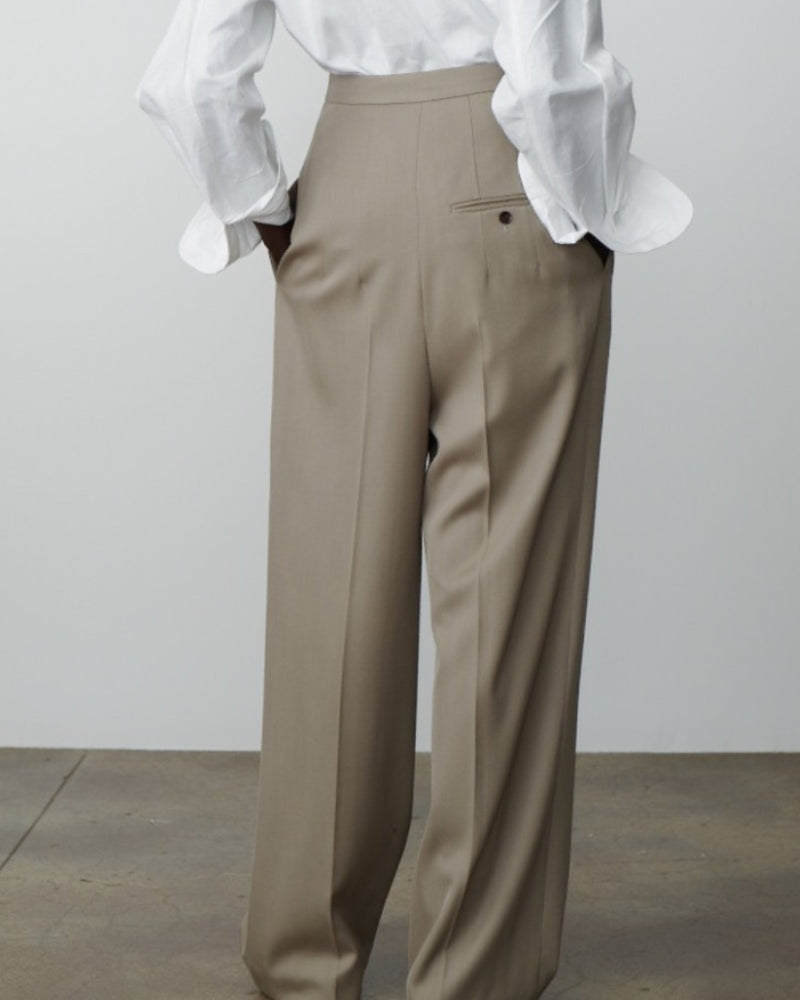 Sophie - Pantalon oversize en laine