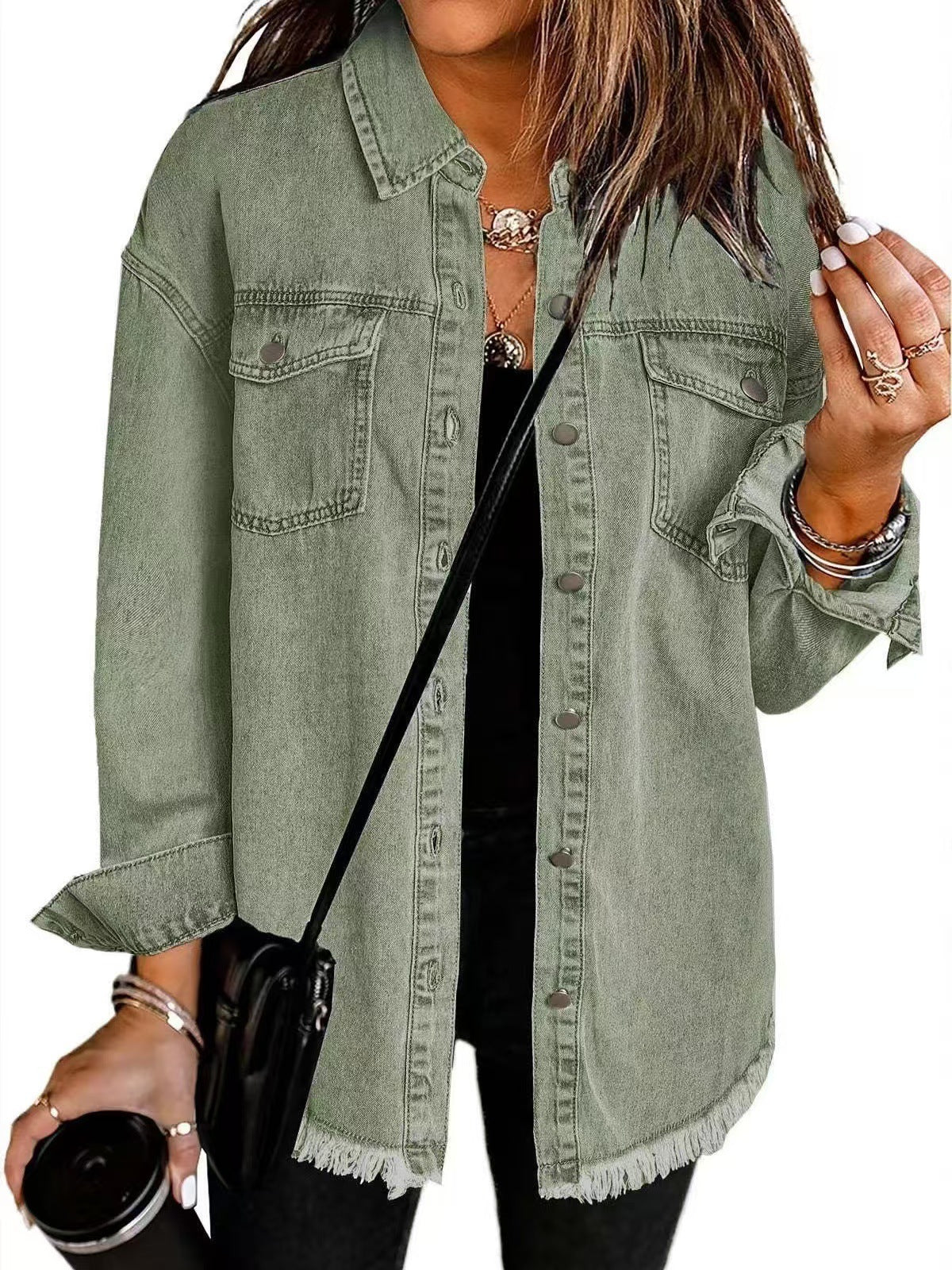 KATJA | Veste en jean classique pour tous les jours