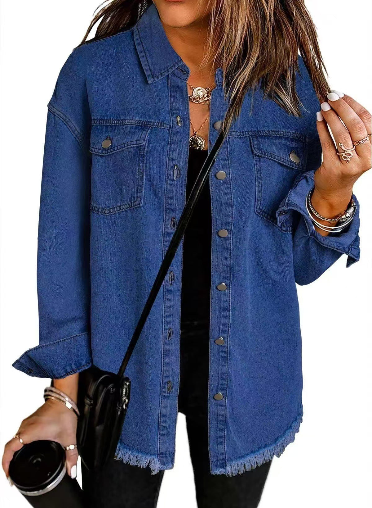 KATJA | Veste en jean classique pour tous les jours