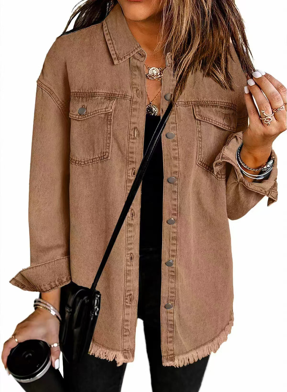 KATJA | Veste en jean classique pour tous les jours
