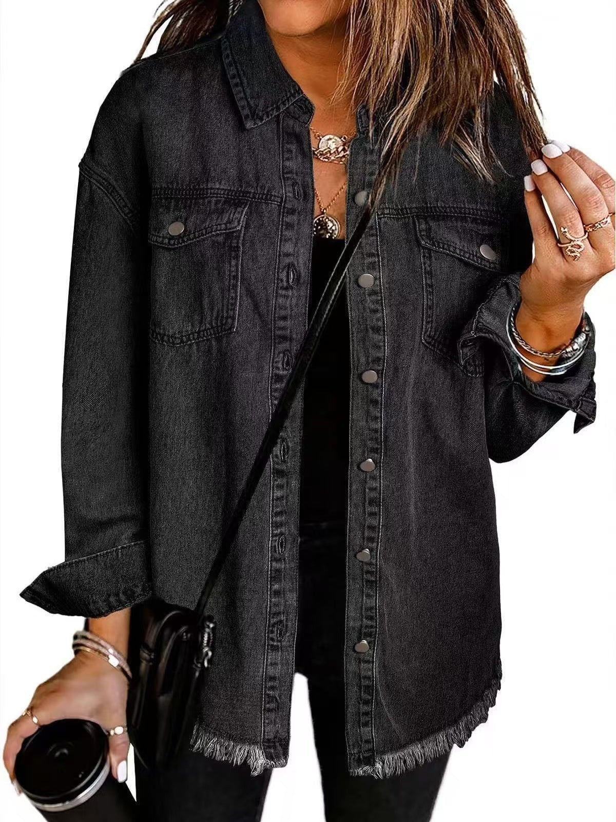 KATJA | Veste en jean classique pour tous les jours