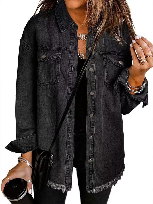 KATJA | Veste en jean classique pour tous les jours