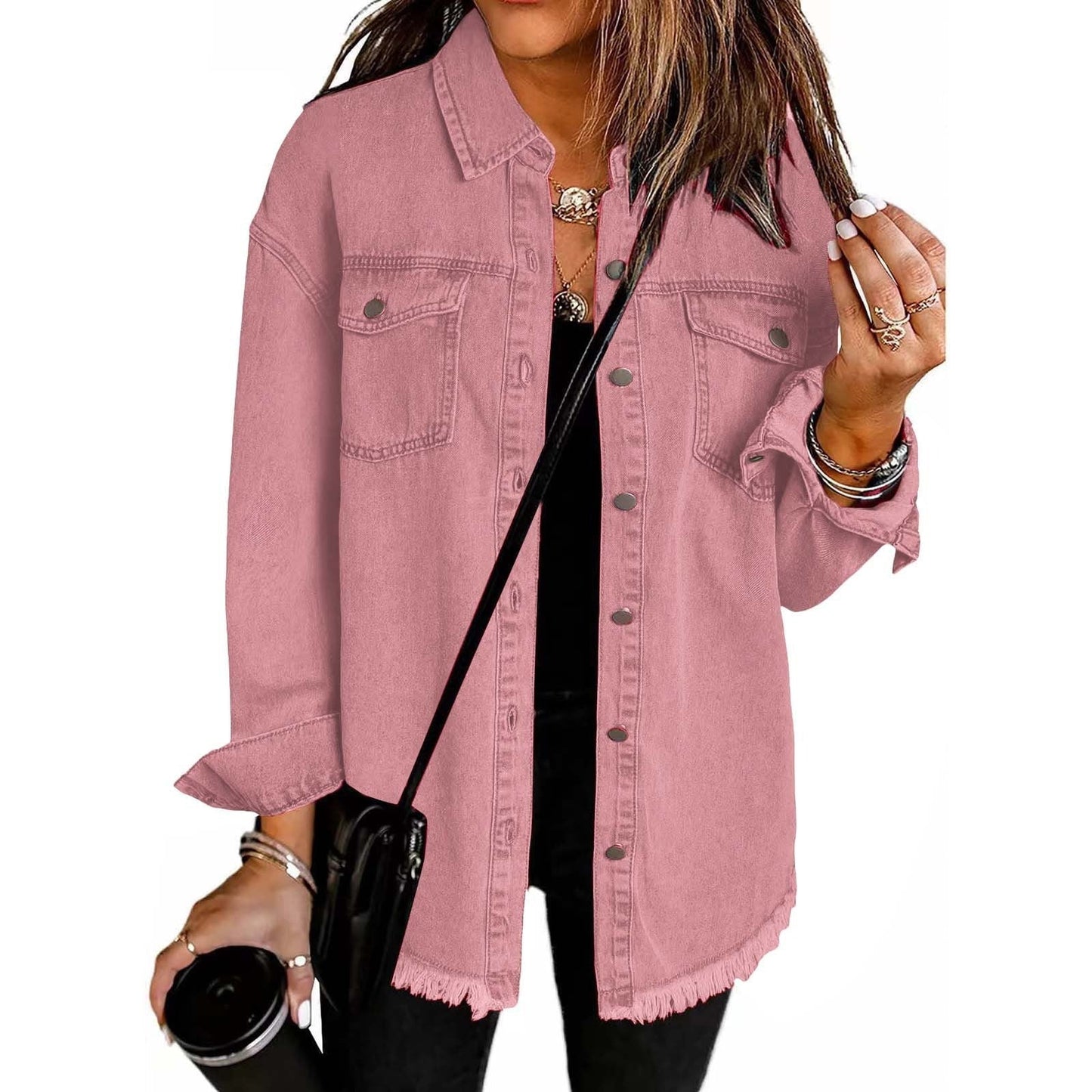 KATJA | Veste en jean classique pour tous les jours