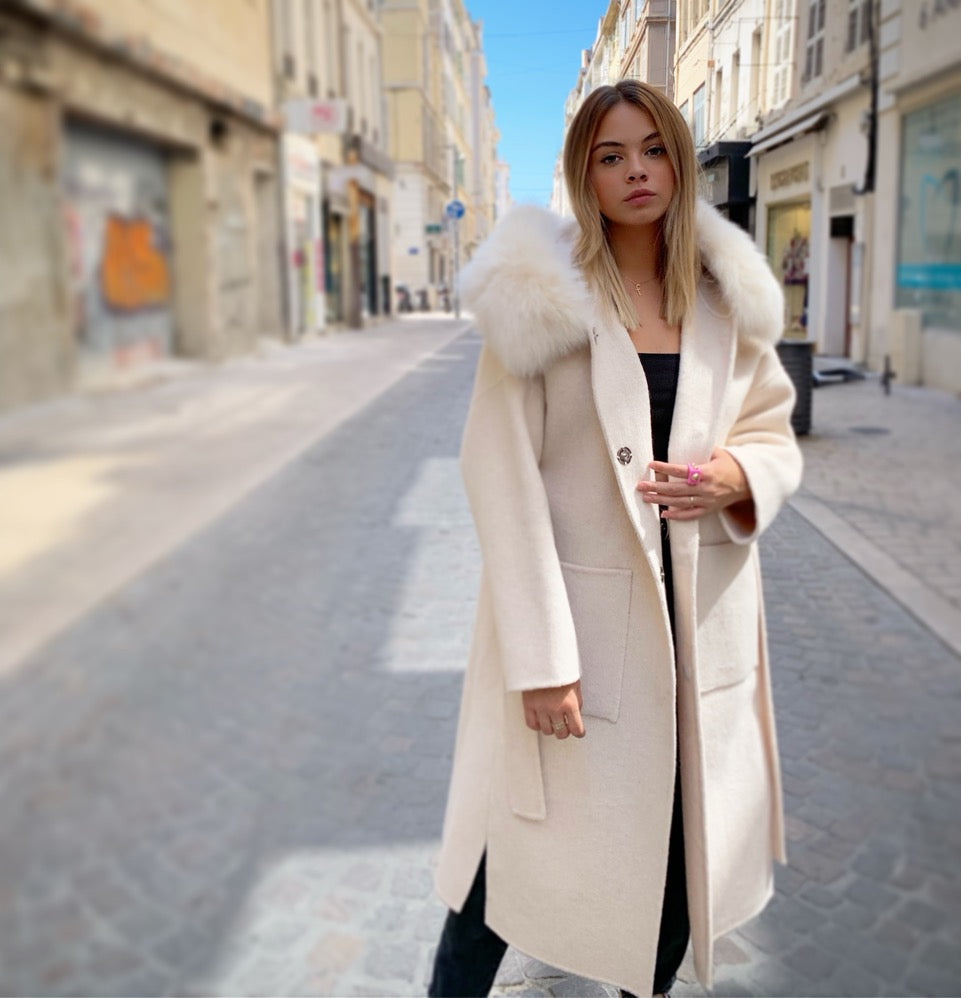 Hela - Manteau long en cachemire
