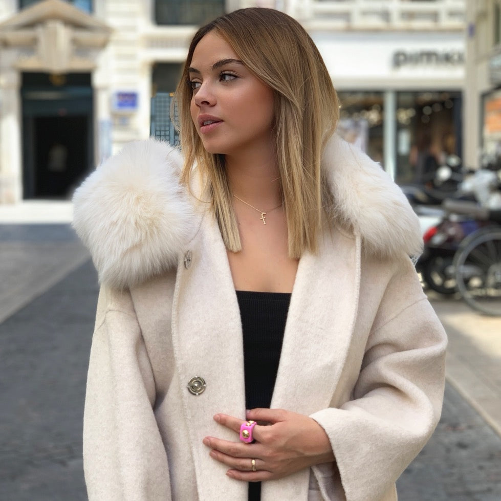 Hela - Manteau long en cachemire