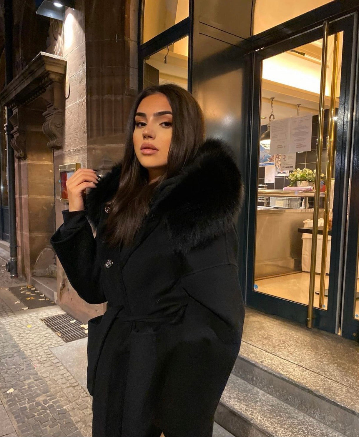 Hela - Manteau long en cachemire
