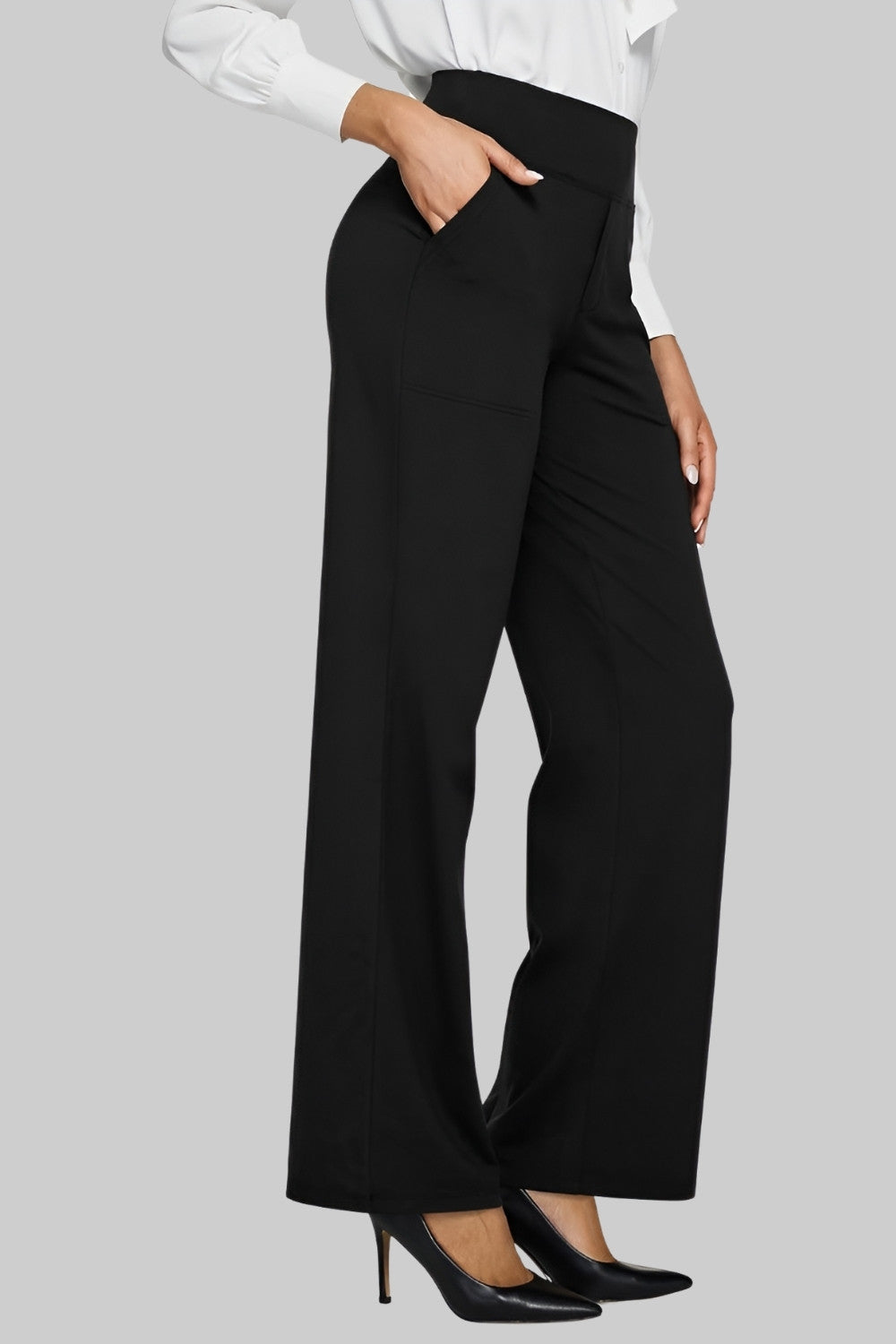 Clara | Pantalon stretch alliant élasticité, discrétion et élégance