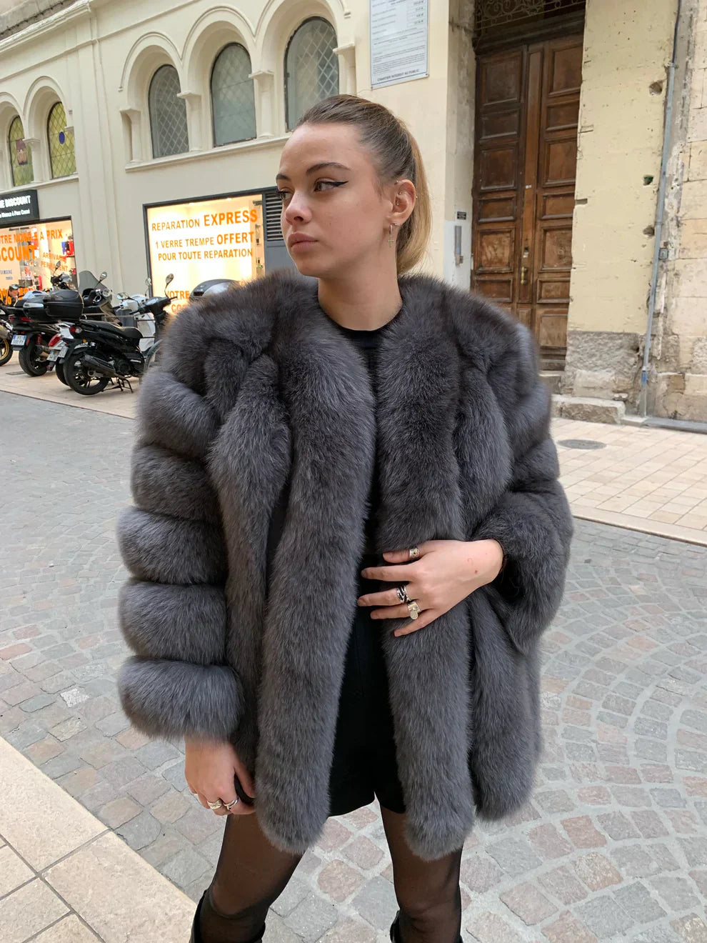 Hela - Long manteau maya