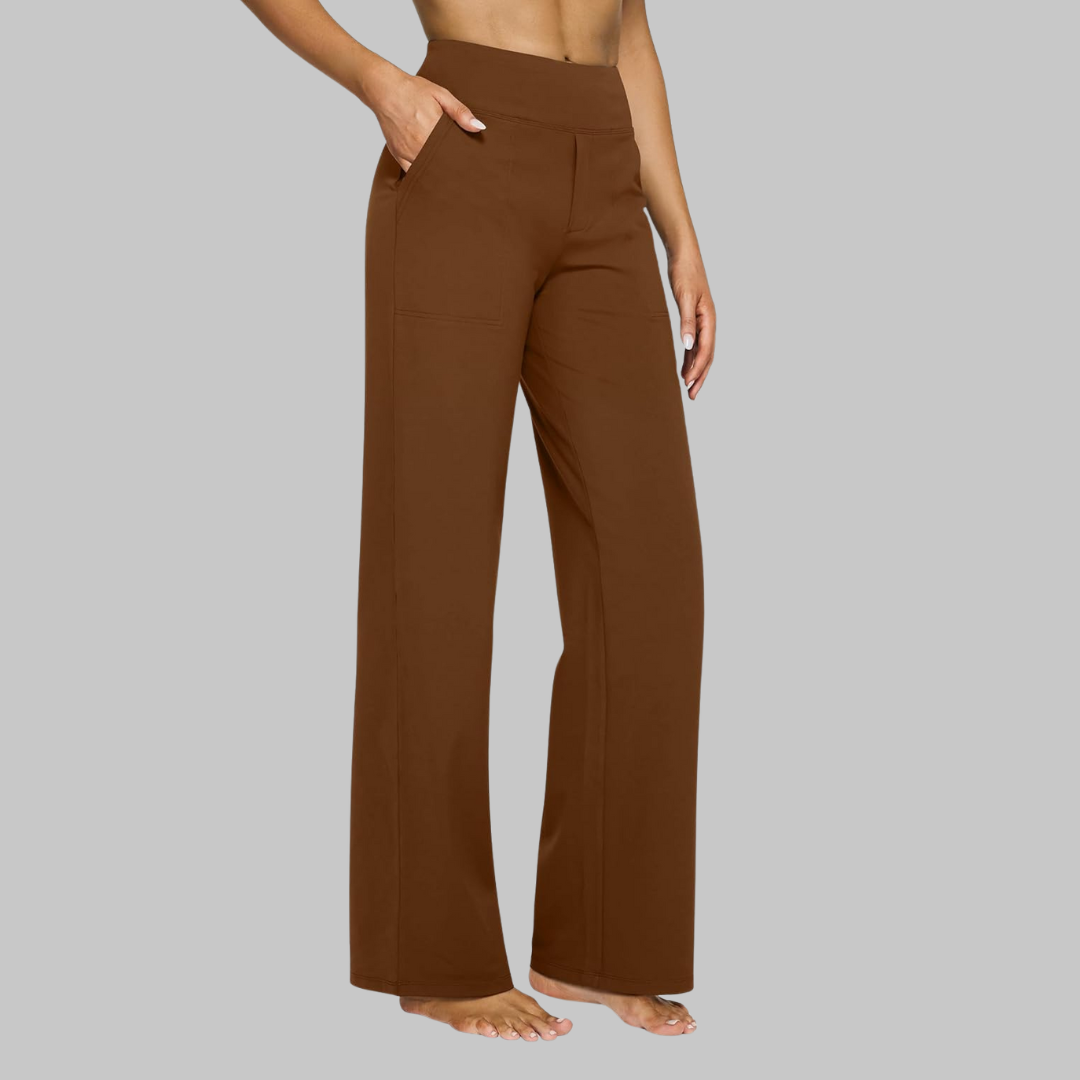 Clara | Pantalon stretch alliant élasticité, discrétion et élégance 