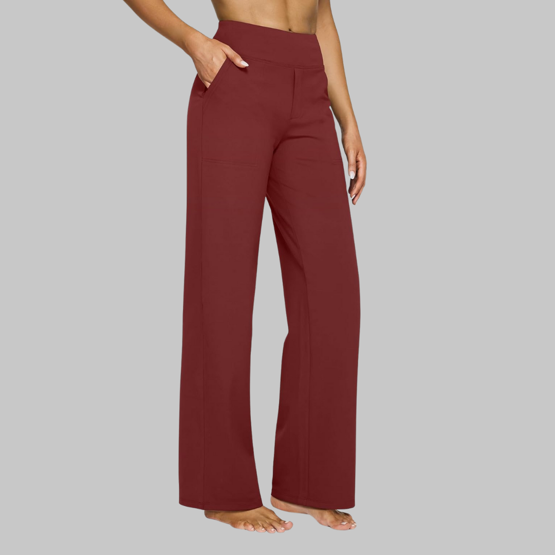 Clara | Pantalon stretch alliant élasticité, discrétion et élégance 