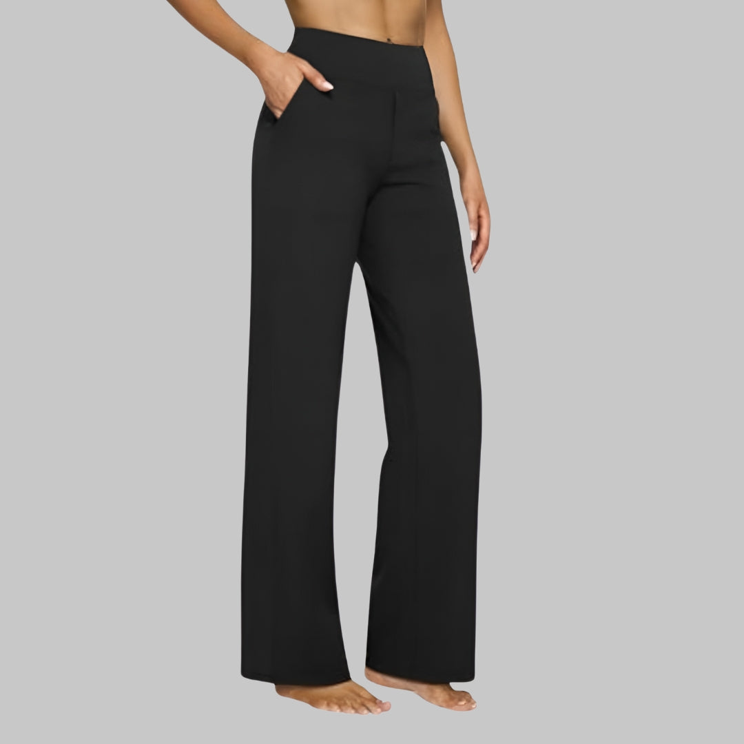 Clara | Pantalon stretch alliant élasticité, discrétion et élégance 