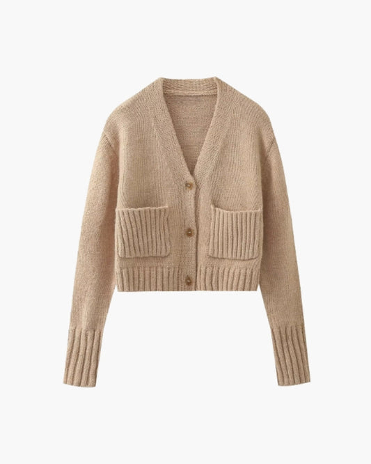 Sophie - Cardigan hyggelig tricoté avec poche