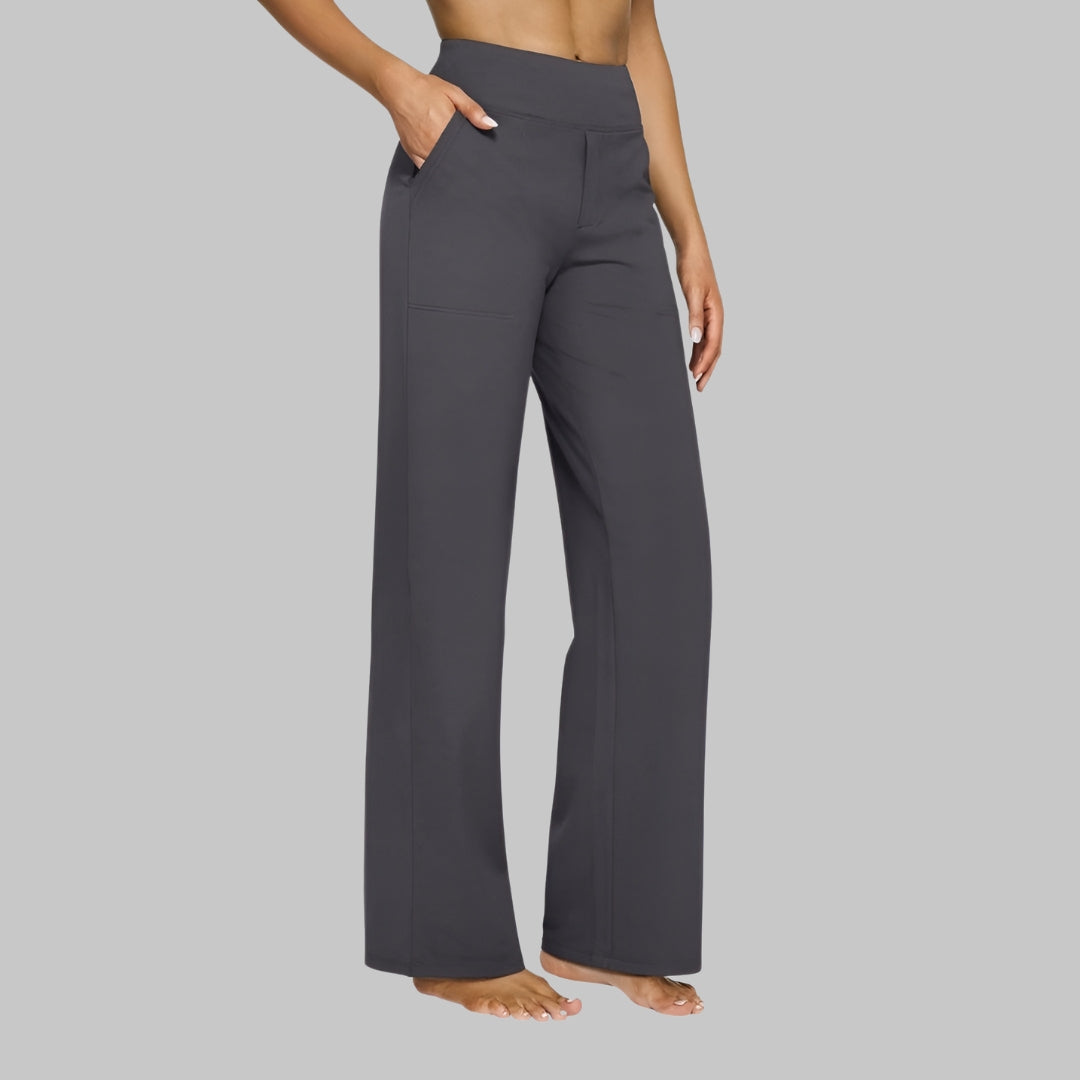 Clara | Pantalon stretch alliant élasticité, discrétion et élégance 