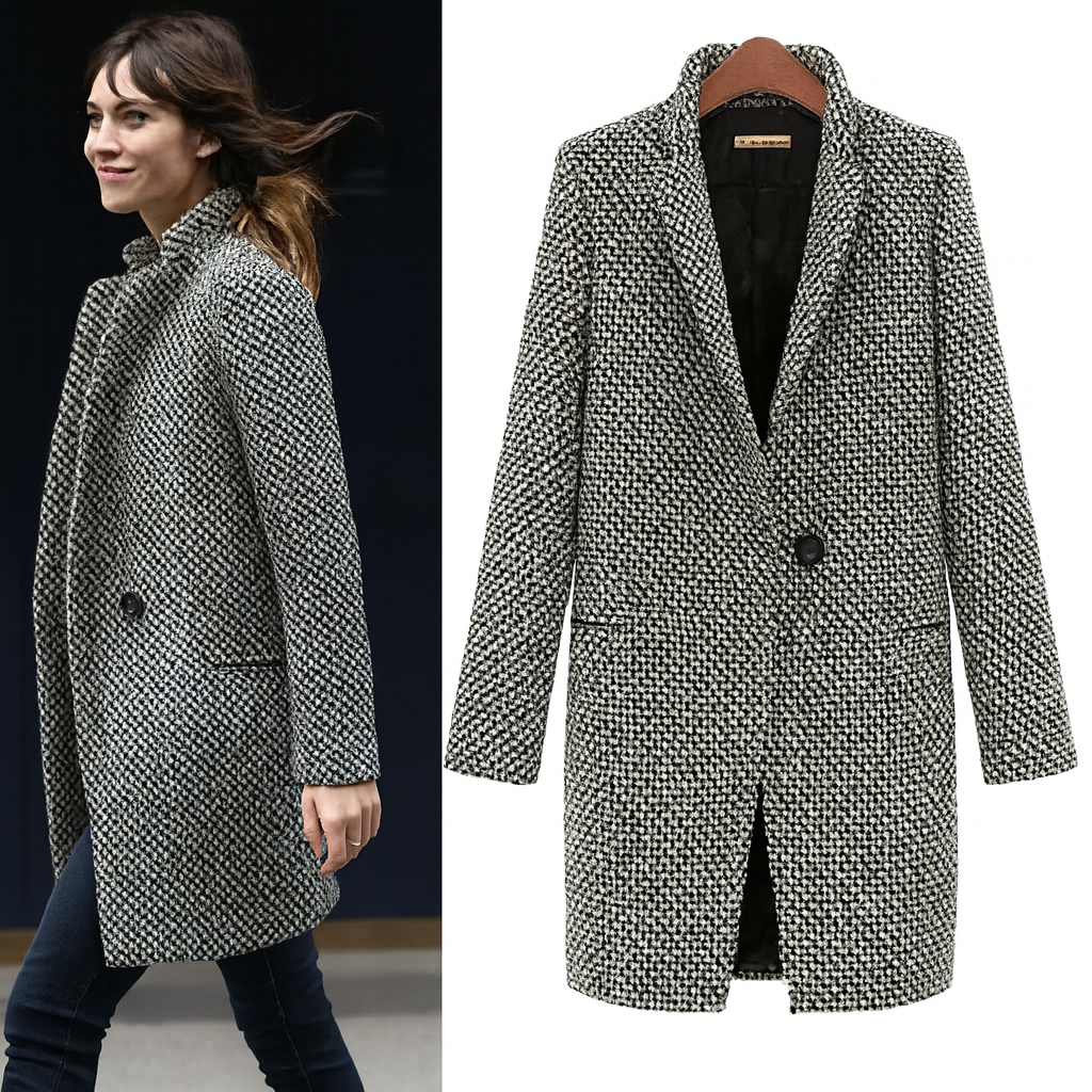 Claudie | Manteau élégant pour l'automne et l'hiver 